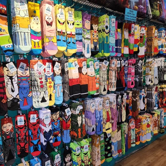 Animal From "The Muppets" Character Crew Socks, One Size Fits Most - Picture 3 of 3